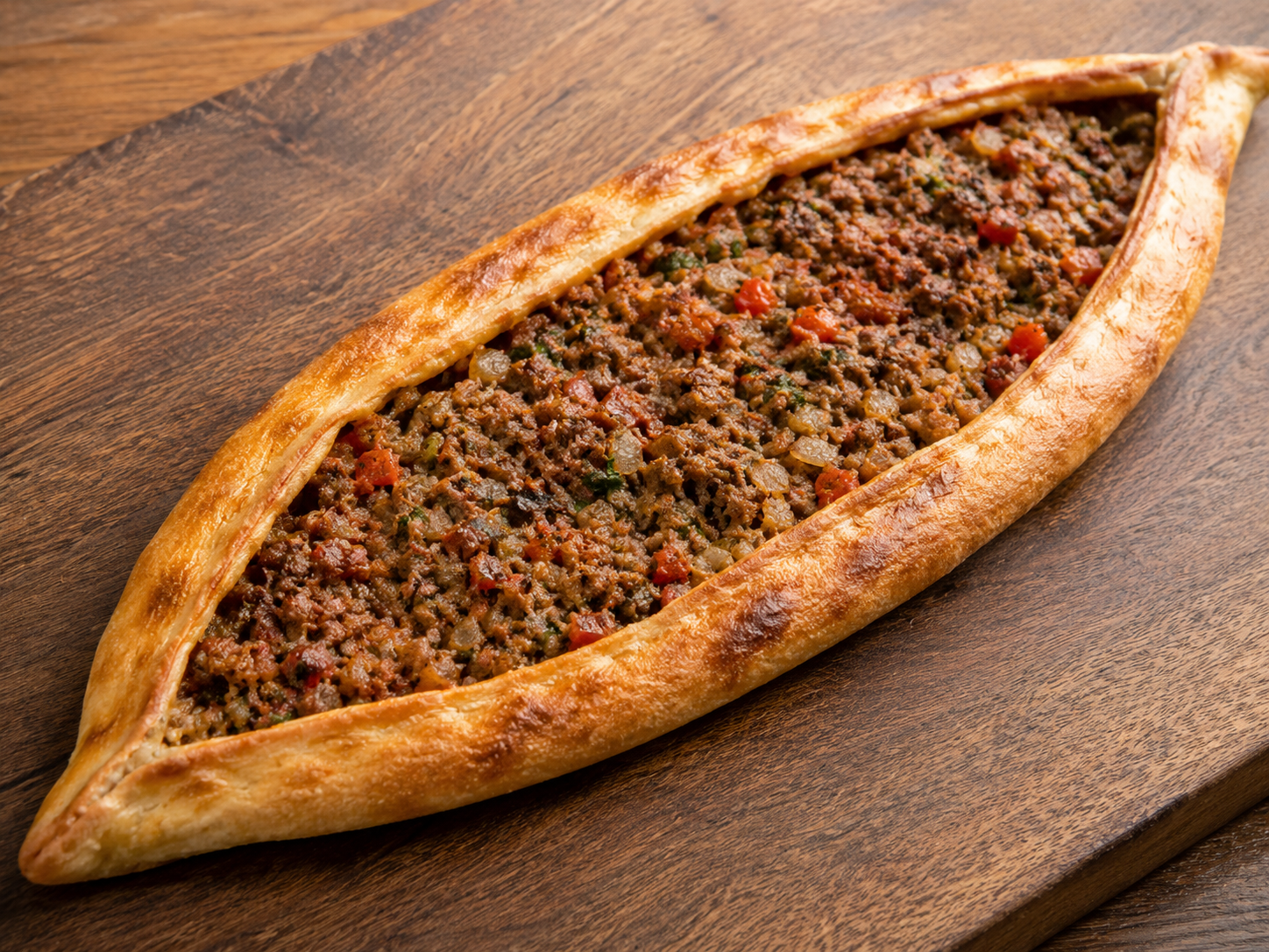 Pide à la viande hachée