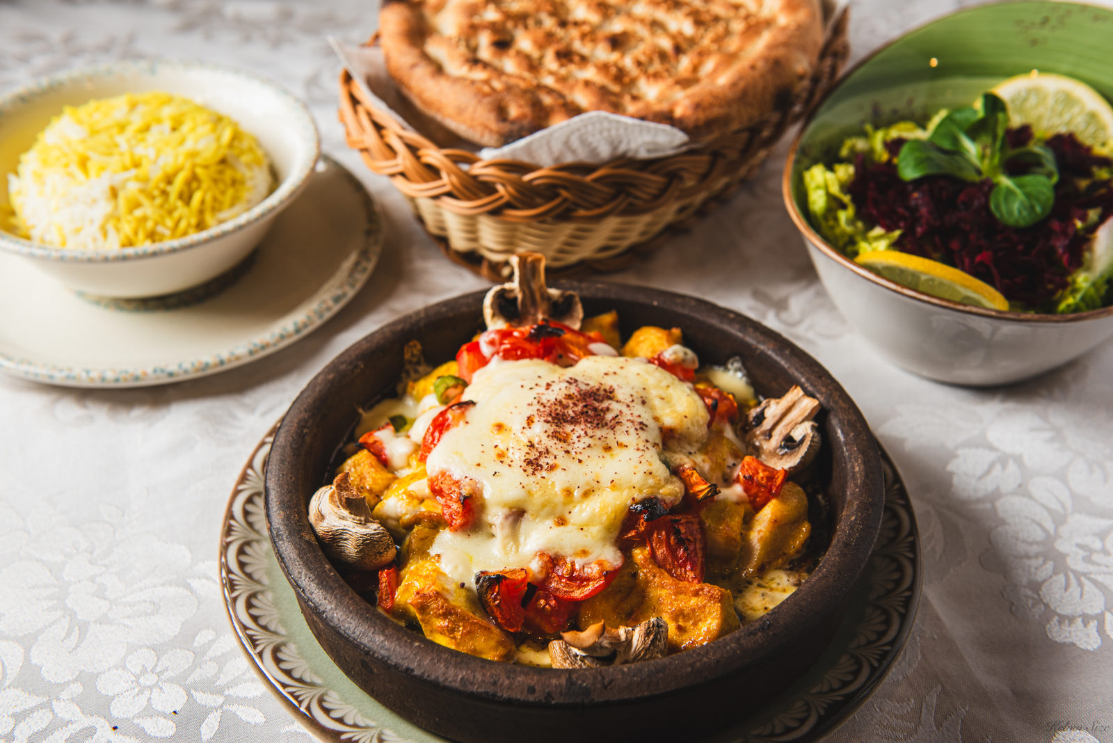 Güveç de Poulet aux Champignons