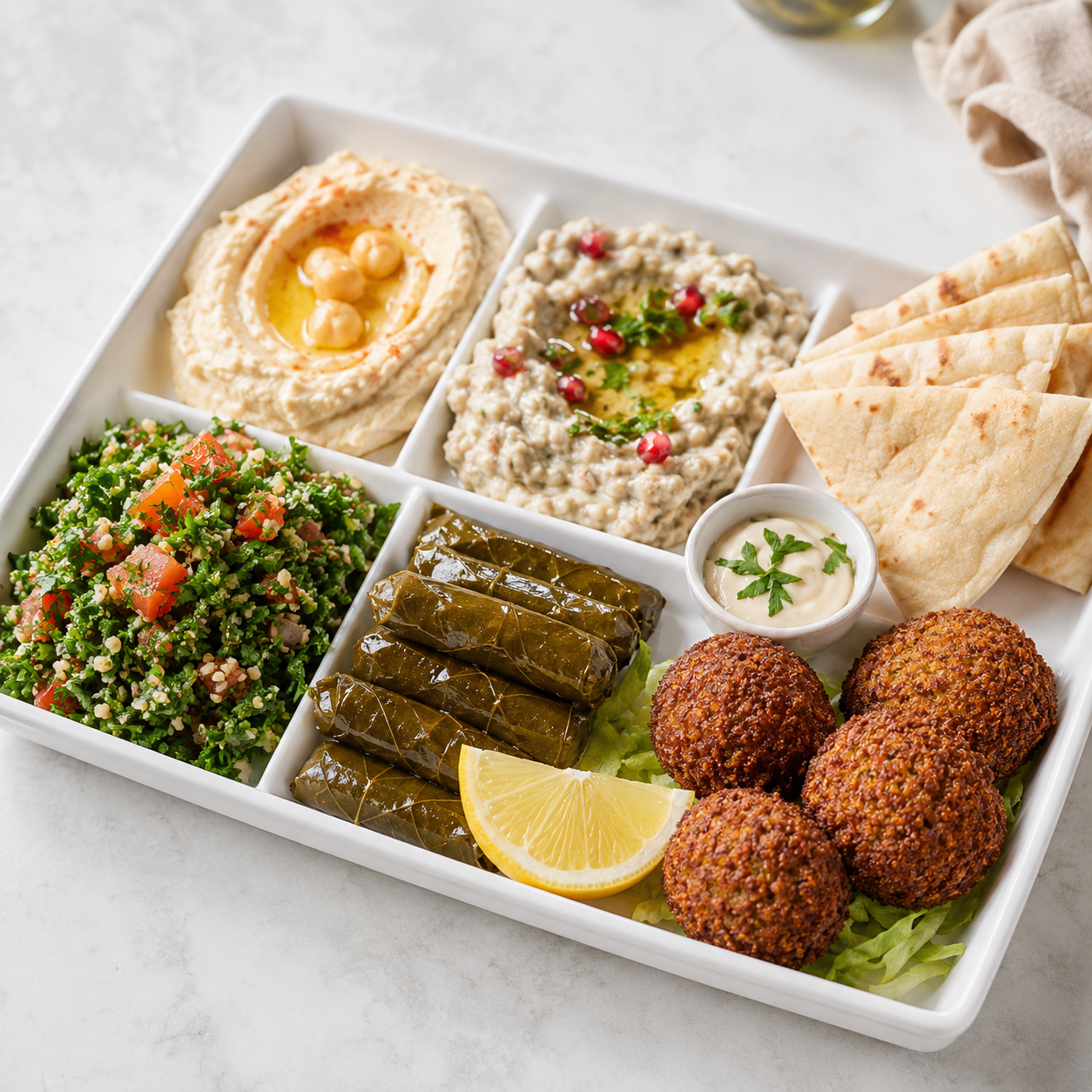 Assiette Libanaise